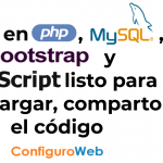 Chat en PHP, MySQL, Bootstrap y Javascript listo para descargar, comparto el código