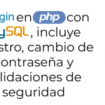Registro y Login de Usuarios con PHP y MySQL