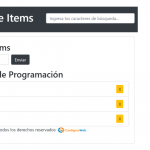 Cómo hacer un Listador de Ítems en Javascript