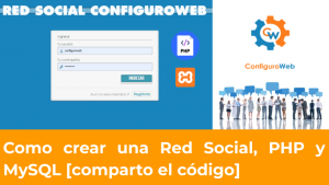 Como crear una Red Social, PHP y MySQL