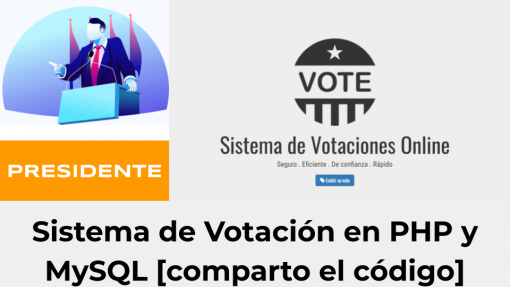 Sistema de Votación en PHP y MySQL [comparto el código]