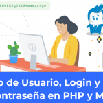 Registro de Usuario, Login y Cambio de Contraseña en PHP y MySQL