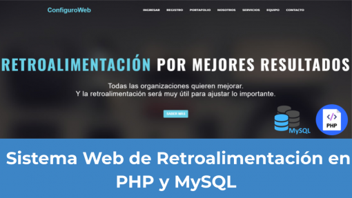 Sistema Web de Retroalimentación en PHP y MySQL