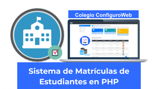 Sistema de Matrículas de Estudiantes en PHP [comparto el código]