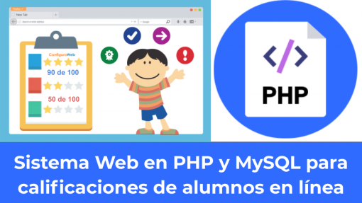 Sistema Web en PHP y MySQL para calificaciones de alumnos en línea