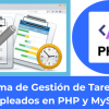 Sistema de Gestión de Tareas de Empleados en PHP y MySQL