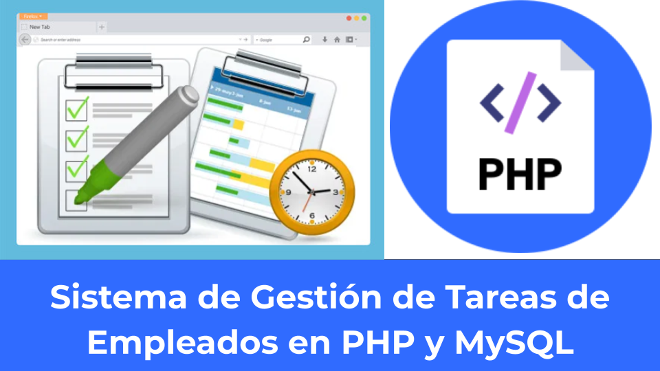 Sistema de Gestión de Tareas de Empleados en PHP y MySQL