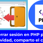 Cerrar sesión en PHP por inactividad, comparto el código