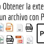 Cómo obtener la extensión de un archivo con PHP
