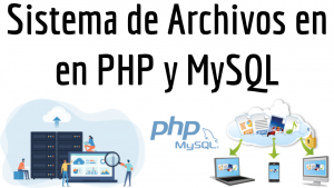 Sistema de Archivos en Línea  en PHP y MySQL