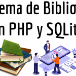 Sistema de Biblioteca en PHP y SQLite