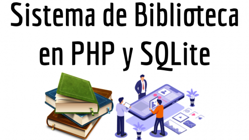 Sistema de Biblioteca en PHP y SQLite