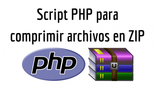 Script PHP para comprimir archivos en ZIP
