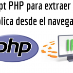 Script PHP para extraer la IP pública desde el navegador