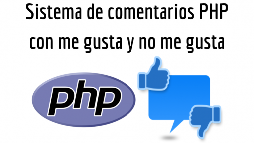 Sistema de comentarios PHP con me gusta y no me gusta