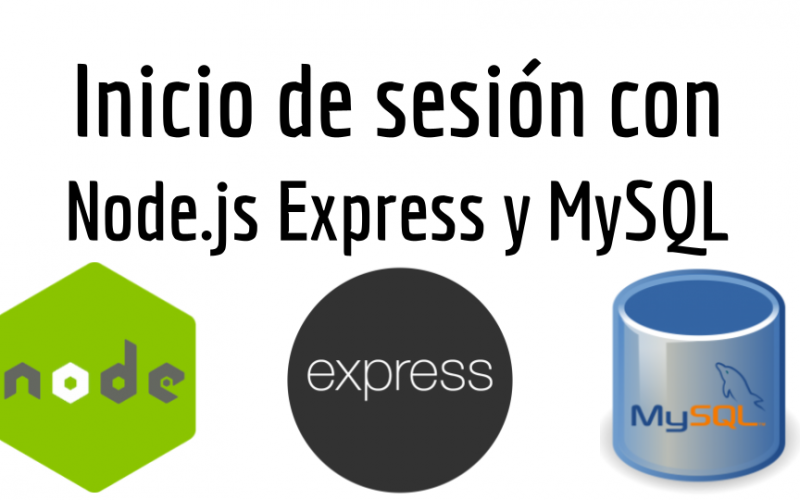 Inicio de sesión con Node.js Express y MySQL