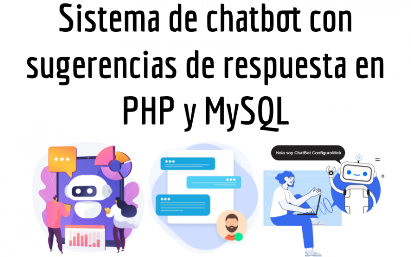 Sistema de chatbot con sugerencias de respuesta en PHP y MySQL