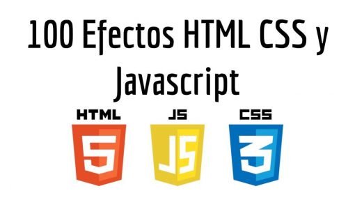 100 Efectos HTML CSS y Javascript