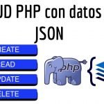 CRUD PHP con datos en JSON