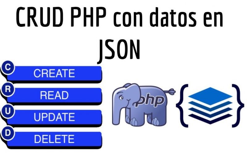 CRUD PHP con datos en JSON