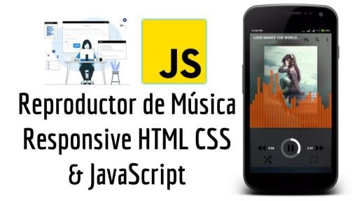Reproductor de Musica Responsive HTML CSS & JavaScript