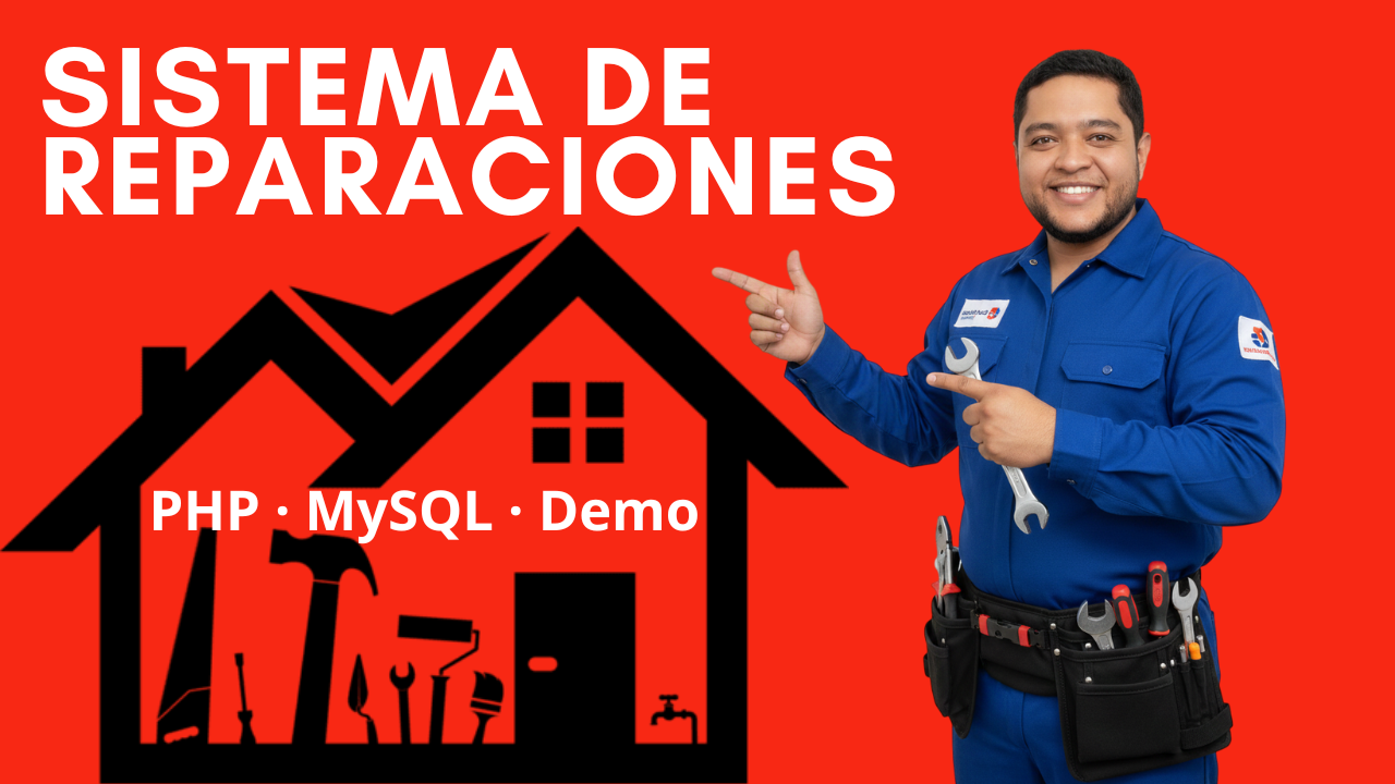 Sistema de Reparación y Servicios en PHP y MySQL