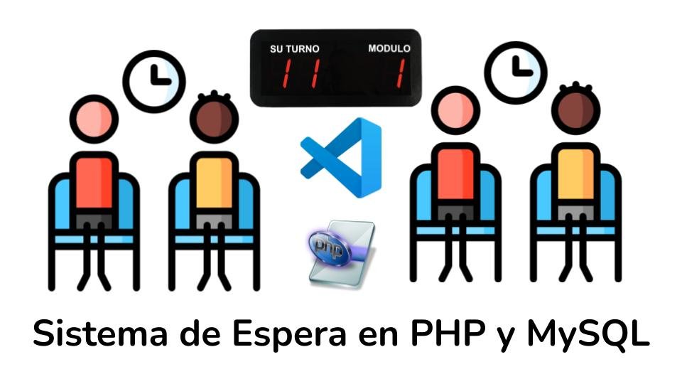 Sistema de Espera en PHP y MySQL