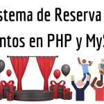 Sistema de Reserva de Eventos en PHP y MySQL