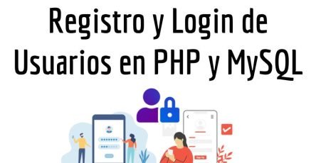 Registro y Login de Usuarios en PHP y MySQL