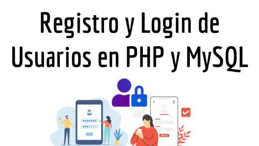 Registro y Login de Usuarios en PHP y MySQL