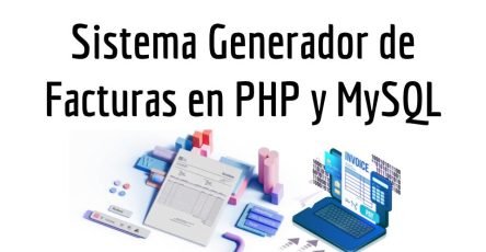 Sistema Generador de Facturas en PHP y MySQL