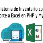 Sistema de Inventario con Reporte a Excel en PHP y MySQL