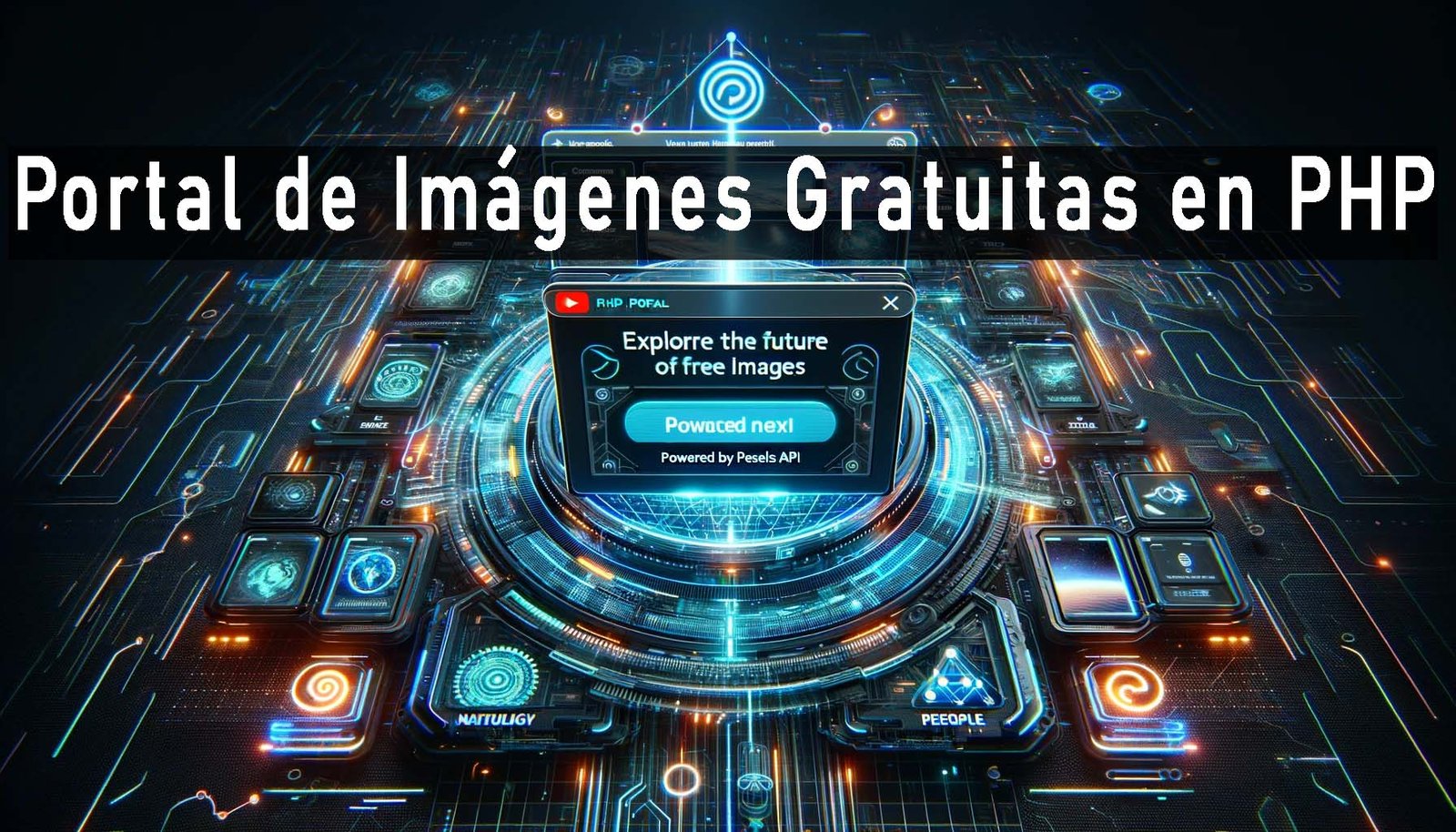 Portal de Imágenes Gratuitas en PHP