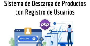 Sistema de Descarga de Productos con Registro de Usuarios