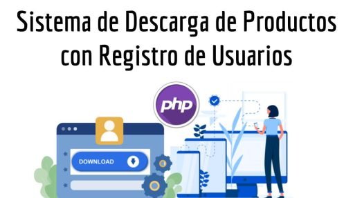 Sistema de Descarga de Productos con Registro de Usuarios