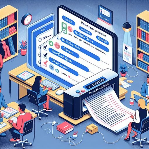 Sistema de Generación de Exámenes Impresos en PHP y MySQL