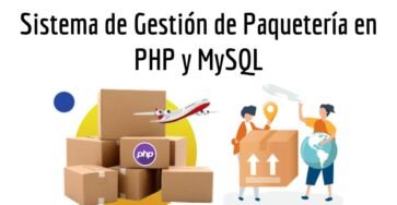 Sistema de Gestión de Paquetería en PHP y MySQL