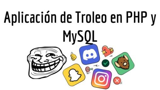 Aplicación de Troleo en PHP y MySQL