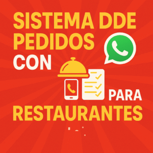 Sistema de Pedidos con Whatsapp para Restaurantes