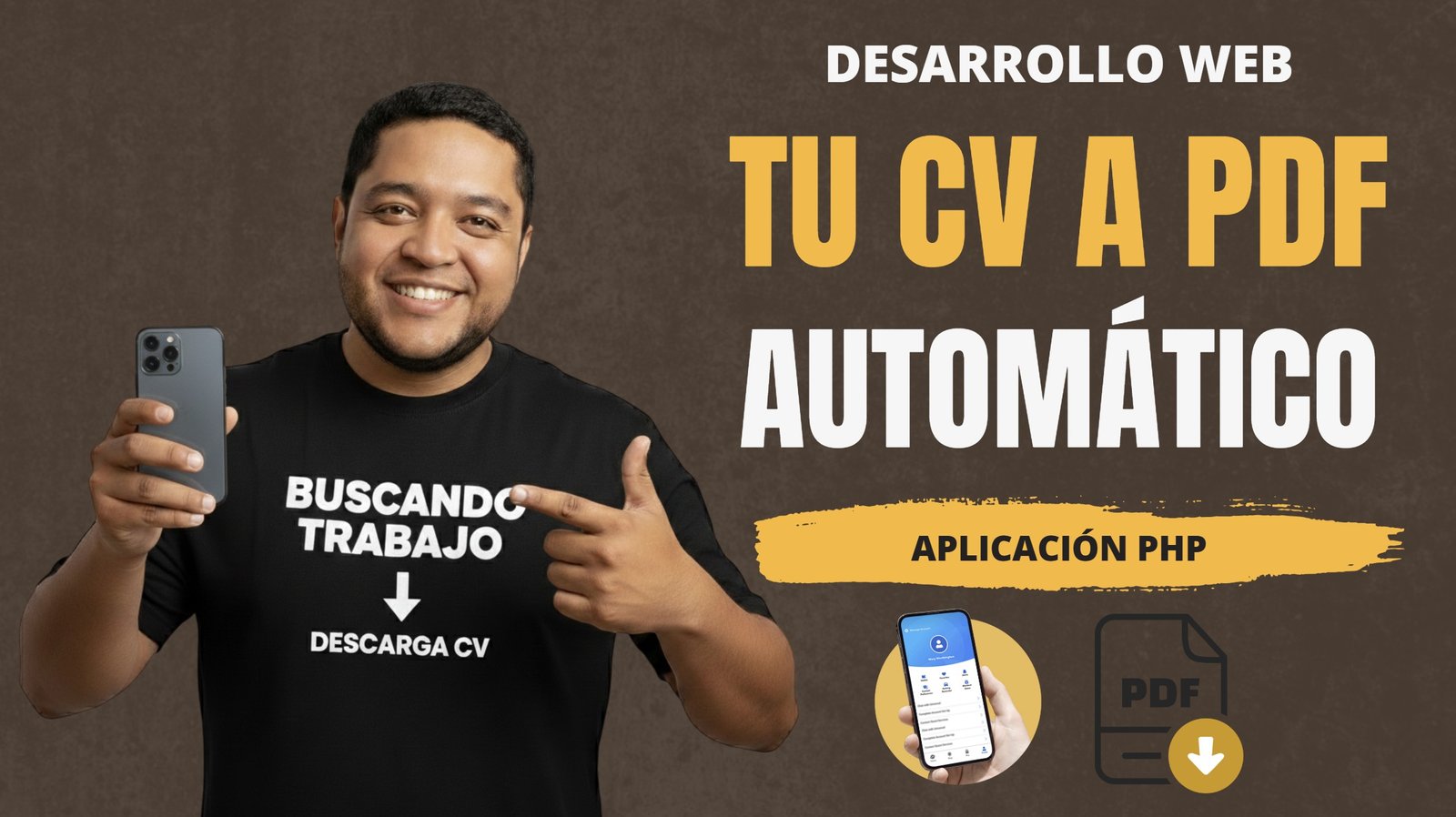 Generador de Hojas de Vida en PDF con PHP – Sistema con Analítica y Panel Administrativo