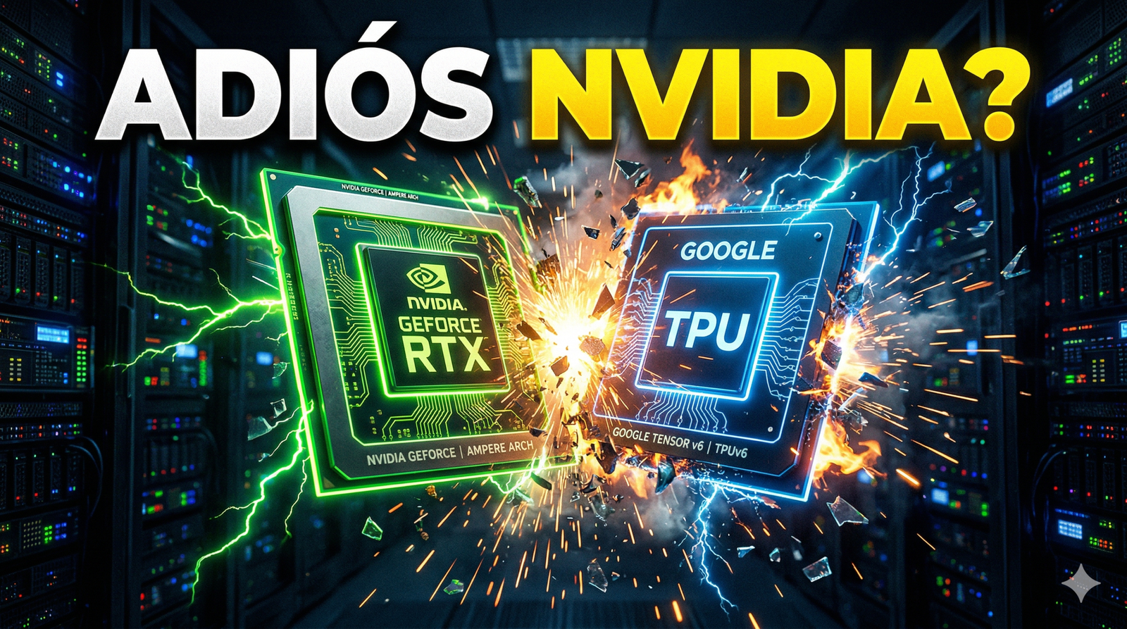 NVIDIA vs Google TPU: La Guerra del Hardware en IA