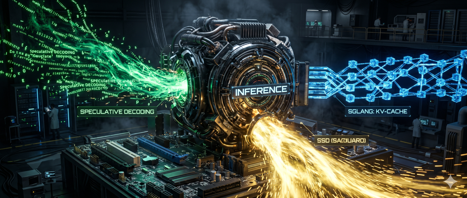 Cómo Acelerar la Inferencia: Speculative Decoding, SGLang y SSD